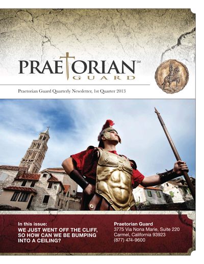 Q1 2013 newsletter cover