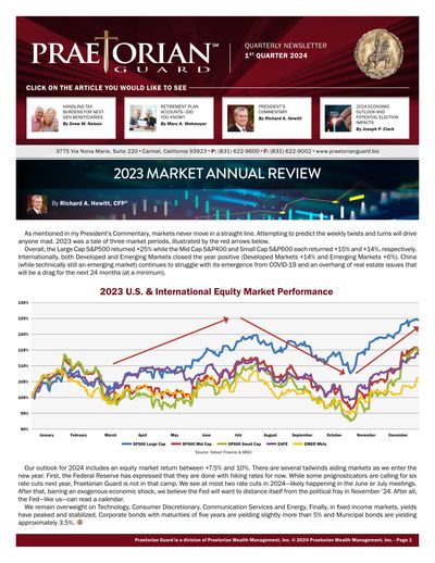Q1 2024 newsletter cover