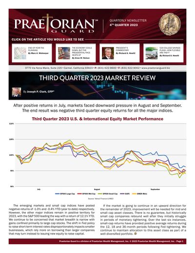Q4 2023 newsletter cover