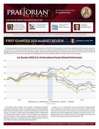 Q2 2025 newsletter cover