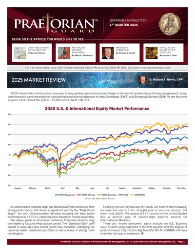 Q1 2026 newsletter cover