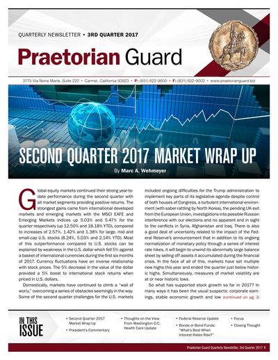 Q3 2017 newsletter cover