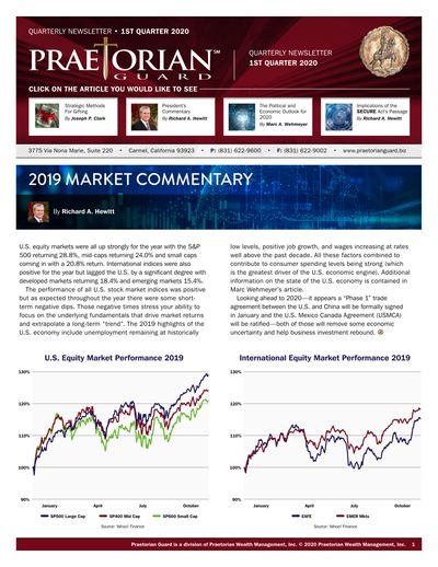 Q1 2020 newsletter cover