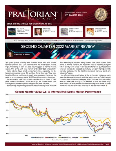 Q3 2022 newsletter cover
