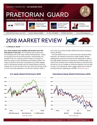 Q1 2019 newsletter cover