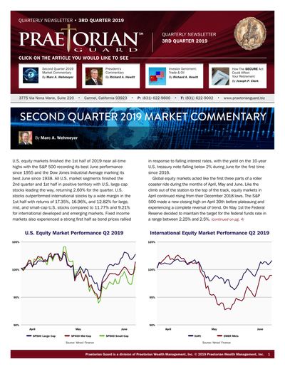 Q3 2019 newsletter cover