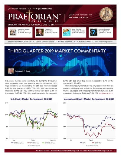 Q4 2019 newsletter cover